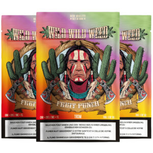 Trio Sauvage - Fruit Punch (3 x 90 g) - Outdoor CBD Blüten - Wild Wild Weed – Bild 1