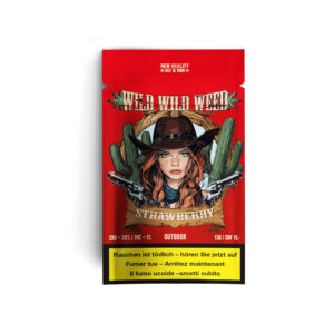 Strawberry 13g - Fleurs de CBD Outdoor - Wild Wild Weed – Image 1