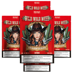 Butin du Far West - Strawberry (5 x 50 g) - CBD Flowers Outdoor - Wild Wild Weed - Image 1