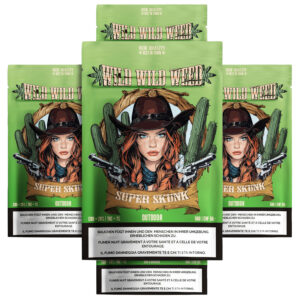 Butin du Far West - Super Skunk (5 x 50 g) - Fleurs de CBD Outdoor - Wild Wild Weed – Image 1