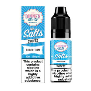 Dinner Lady Bubblegum Nic Salt 10ml 20mg/ml – Image 1