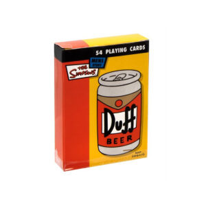 Simpsons Duff Beer Card Deck - Image 1